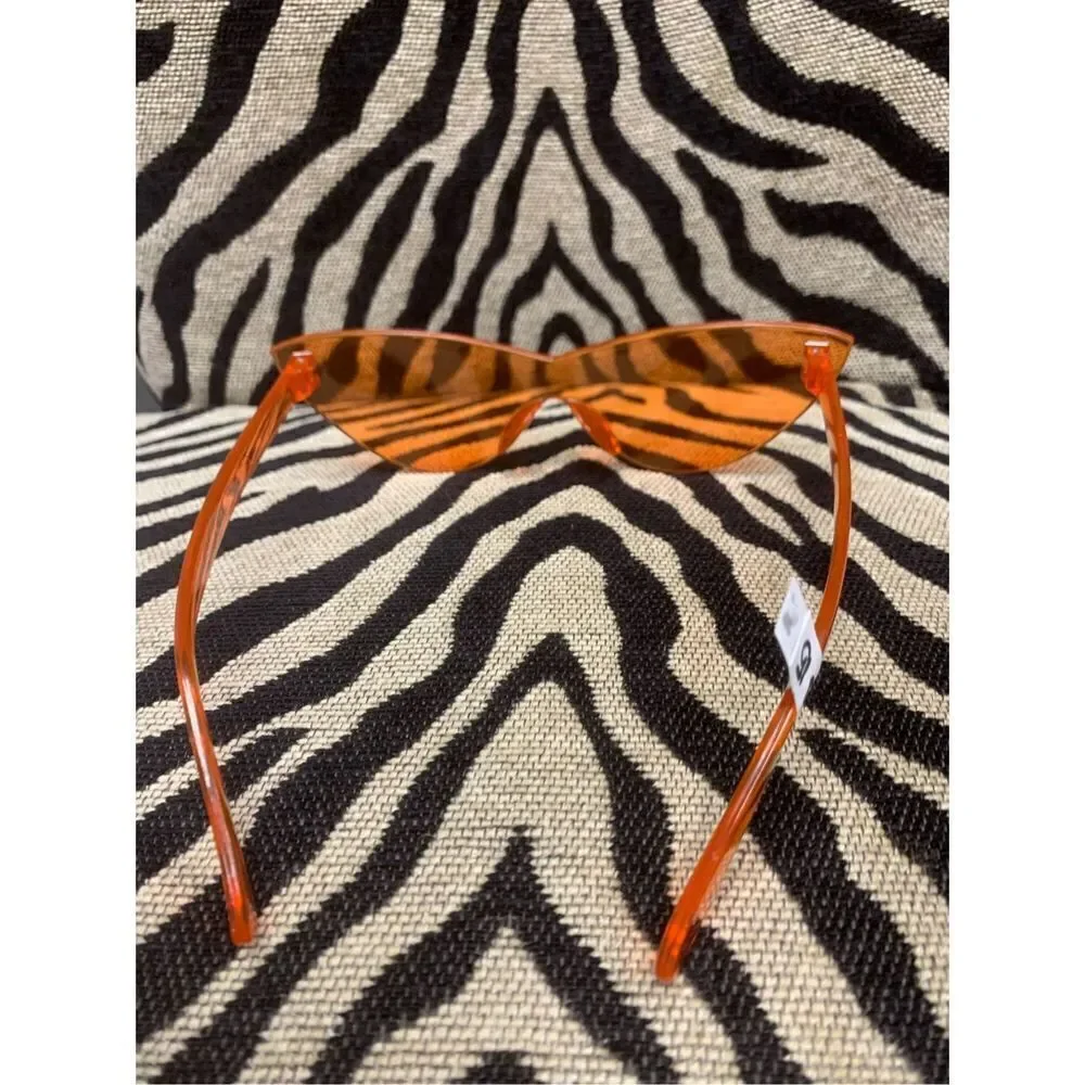 Cat Eye Sunglasses Orange